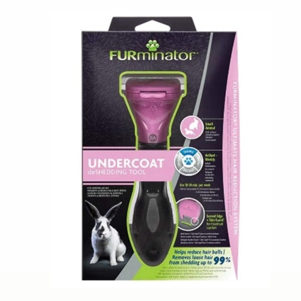 FURminator Pet Deshedding Tool For Small Animals